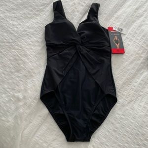 Black Miraclesuit bathing suit